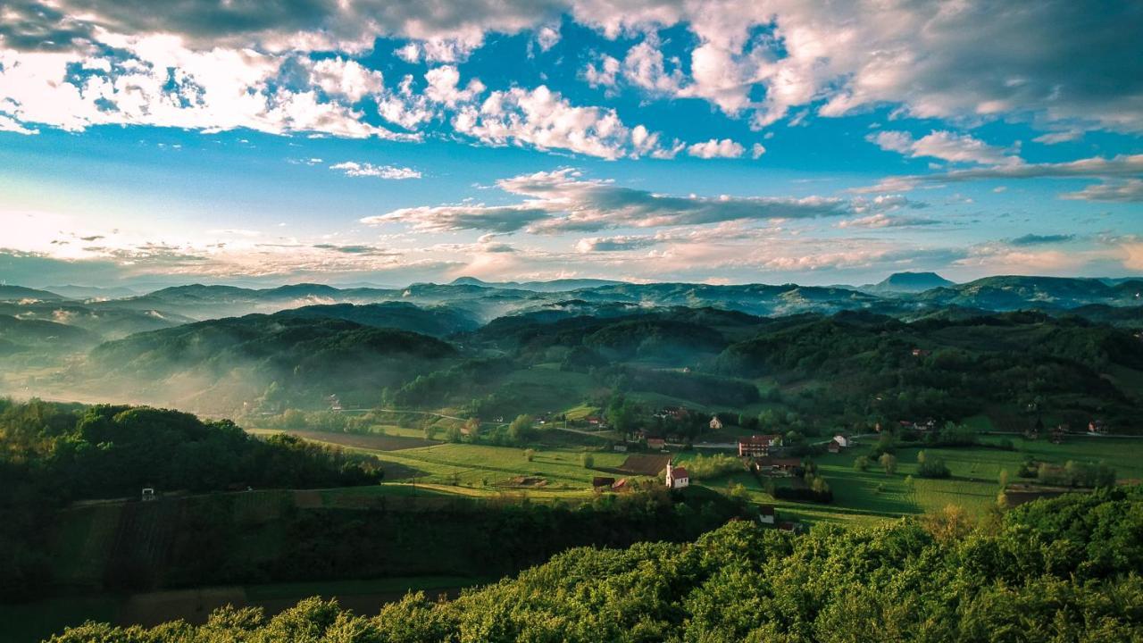 Ravnice-Desinicke Green Hills Cottage In Zagorje With Magnificent View מראה חיצוני תמונה